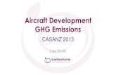 Aircraft Development GHG Emissions