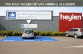 1st European Facebook Fan Parking