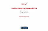 FashionShowcase Weekend 2014 Deck