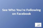 How to See Who You are Following on Facebook