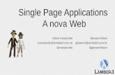 Sigle Page Application - A nova Web