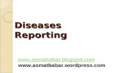 Diseases reporting of Epidemic in Agriculture