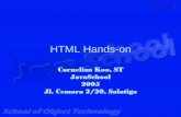 Html Hands On