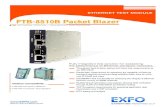 FTB-8510B Packet Blazer Ethernet Test Module