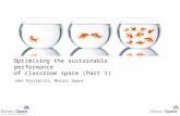 Optimising the sustainable performance of classroom space part 1