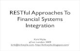 RESTful Approaches to Financial Systems Integration