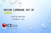 Making Lemonade Out of Lemons - Finding the Positive in Everything