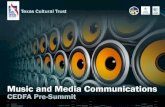Music and Media Communications