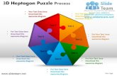 3d heptagon puzzle strategy powerpoint slides.