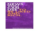 News You Can Use To Be Liked and Rich