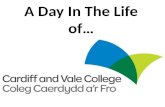 A day in the life of.. Cardiff and Vale College (student presentation)