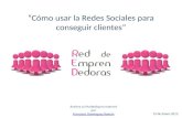 Redes sociales-para-conseguir-clientes-para-red-de-emprendedoras-by-francisco-dominguez-19.01.2012