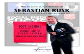 Sebastian Rusk - #SocialMediaSUCKS Book Signing at #NSA13!