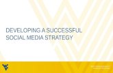 Social Media Strategy at West Virginia University