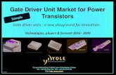 Gate Driver Unit Market for Power Transistors 2014 Report by Yole Developpement
