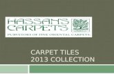 Carpet tiles 2013 collection