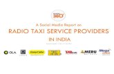 OLA Cab is the leader in Radio Taxi Market : Research