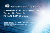 FileTable, Full Text Search e Semantic Search