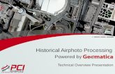 Historical Airphoto Processing (HAP) Powered by Geomatica