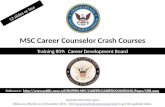 Career development board msc ccc crash course