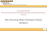 Hearing Stickers