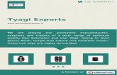 Tyagi exports