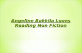 Angeline bakkila loves reading non fiction
