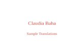 Claudia baha sample_translations
