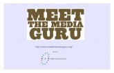 Meet The Media Guru- Cards/ Cartoline