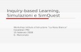 Inquiry-based Learning e SimQuest