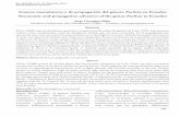 Avances taxonómicos y de propagación del género Fuchsia en Ecuador
