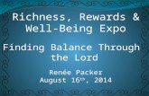 Finding Balance Through the Lord