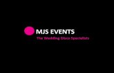 MJS Events | Mobile Wedding Disco Specialists