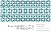 Evaluation of Web Processing Service Frameworks