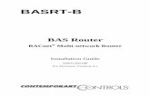 BASRT-B BAS Router BACnet Multi-network Router