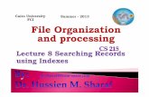 CS215 - Lec 8  searching records