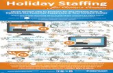 Holiday Staffing for Contact Centers - Prepare for the Holiday Rush!