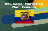 IMC Plan to Establish Sustainable Farming in Ecuador