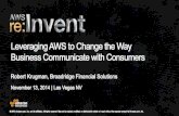 (FIN303) Inlet: Leveraging AWS to Change the Way Businesses Communicate with Consumers | AWS re:Invent 2014