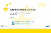 Mediascope 2012 hungary_summary launch presentation