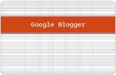 Google blogger 教學