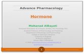Msc pharmacology  hormonal