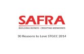 30 Reasons to Love STGCC 2014