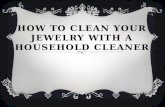 How to clean your jewelry using windex [autosaved]