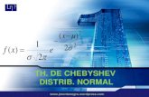 Th. Chebyshev   Distrib. Normal