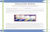 Oxycontin detox