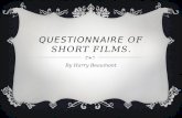Questionnaire of short films powerpoint
