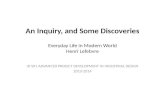 Lefebvre "An Inquiry, and Some Discoveries"
