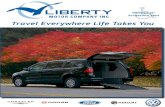 Liberty USA of Michigan Rear Entry Wheelchair Van