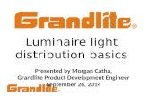 Luminaire Light Distribution Classifications